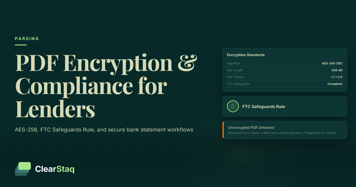 PDF Password Protection and Bank Statement Security: Best Practices for Document Handling